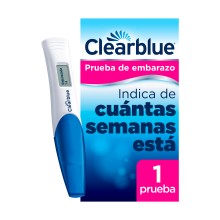 Test de embarazo digital Clearblue, Indicador de semanas, 1 prueba