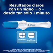 Tests de embarazo Clearblue, Detección rápida, 2 pruebas